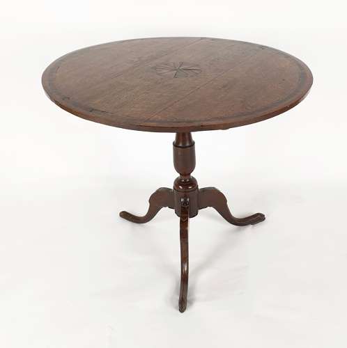 Oak Tripod Table