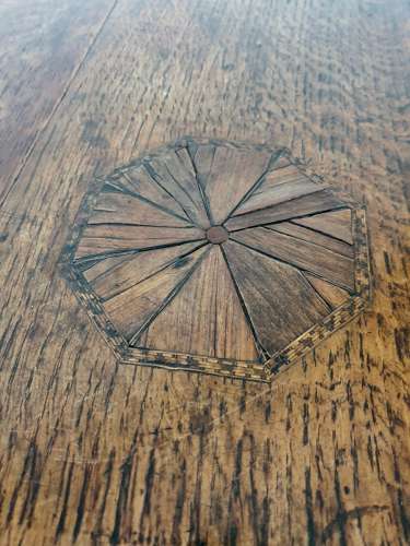 Oak Tripod Table