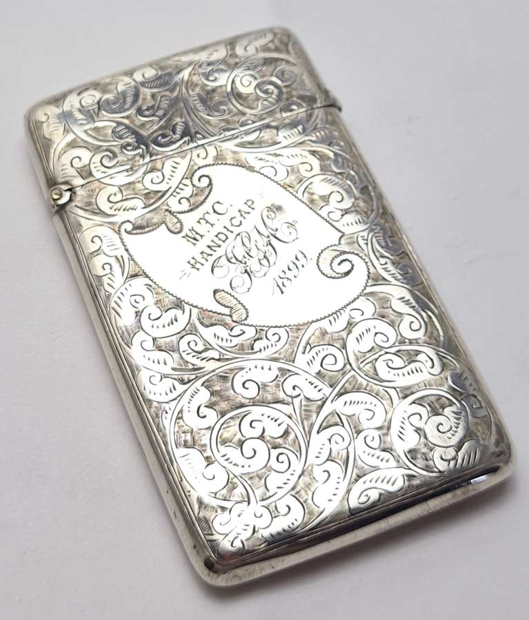 Silver Visiting Card Case