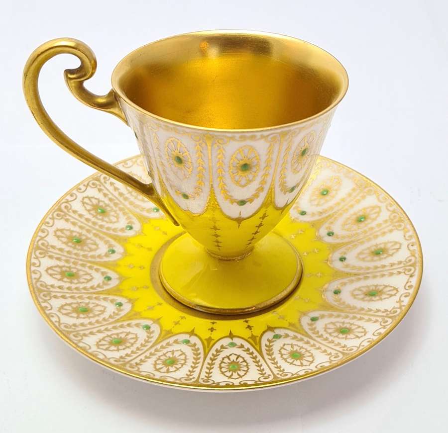 Royal Worcester Coffee Cup & Saucer