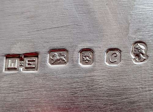 Silver Model of Pekingese Dog