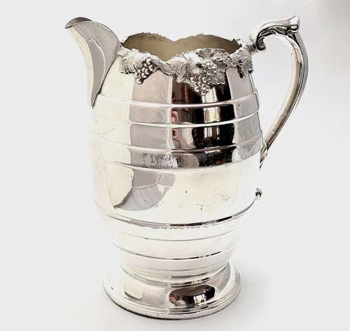 Silver Plated Pitcher Circa 1920