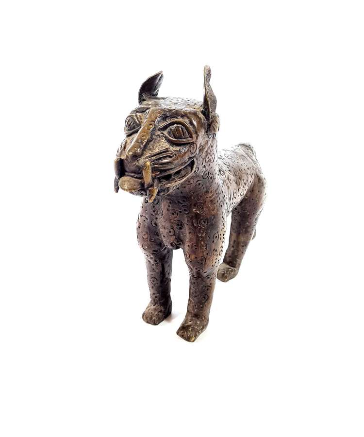 Bronze Temple Dog