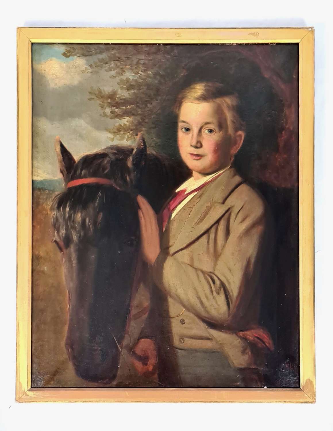 M.Robinson Boy with Pony