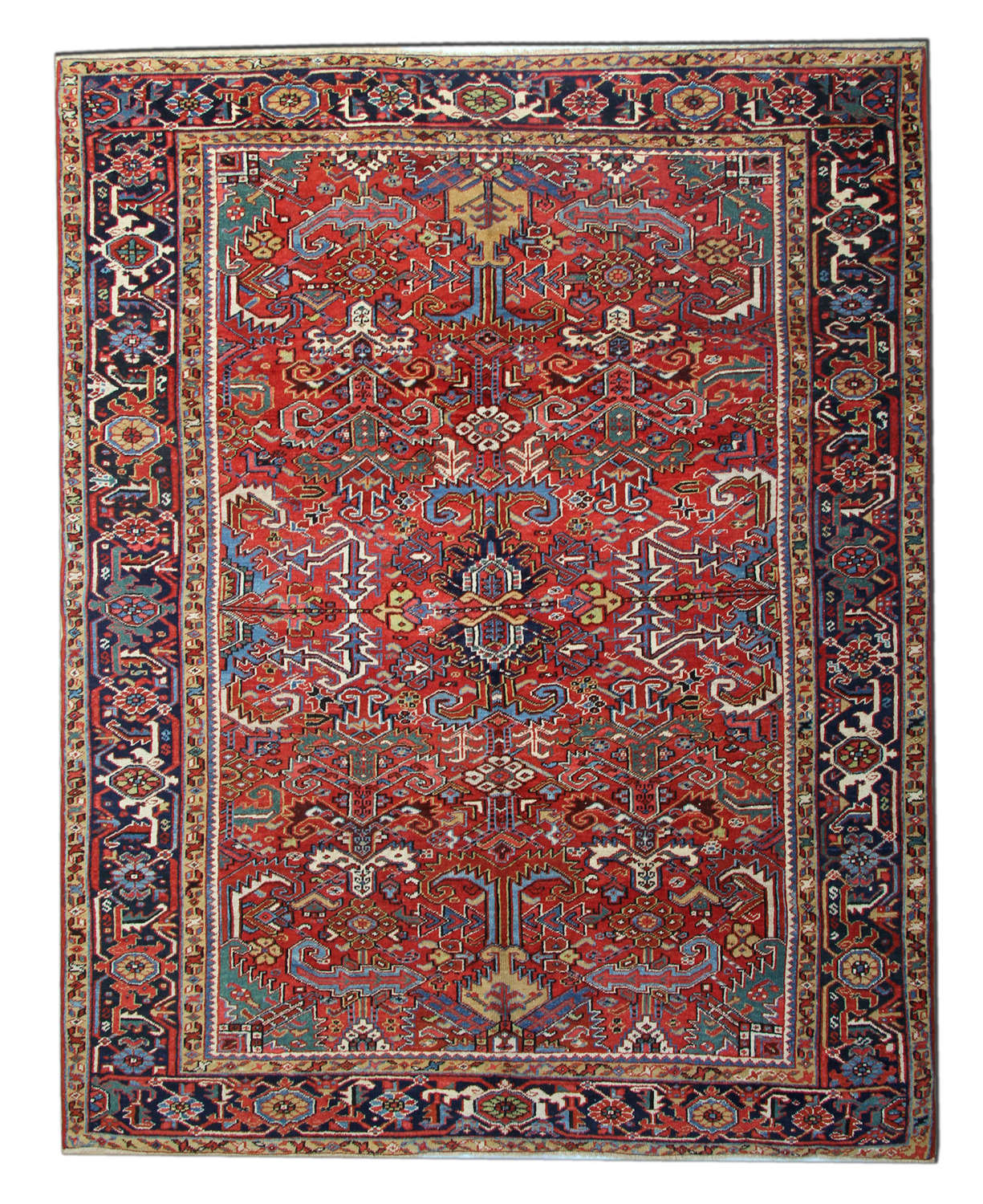 Antique Rugs, Antique Carpet, Persian Heriz Carpet