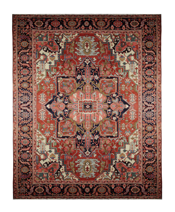 Antique Persian Rugs, Magnificent Heriz Carpet