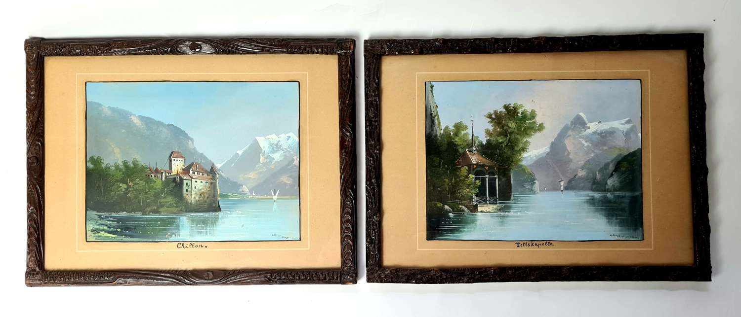 A Pair of Swiss Landscapes