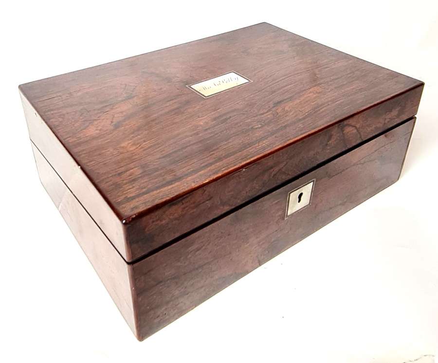 Victorian Rosewood Box