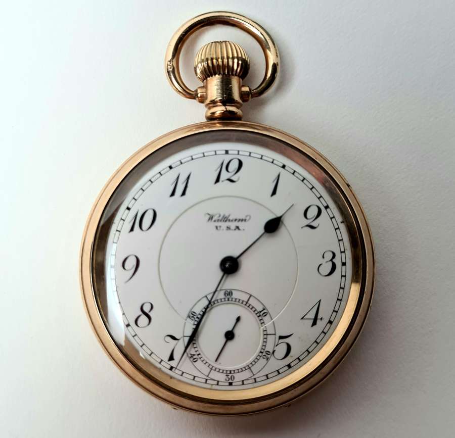 Gold Waltham Watch