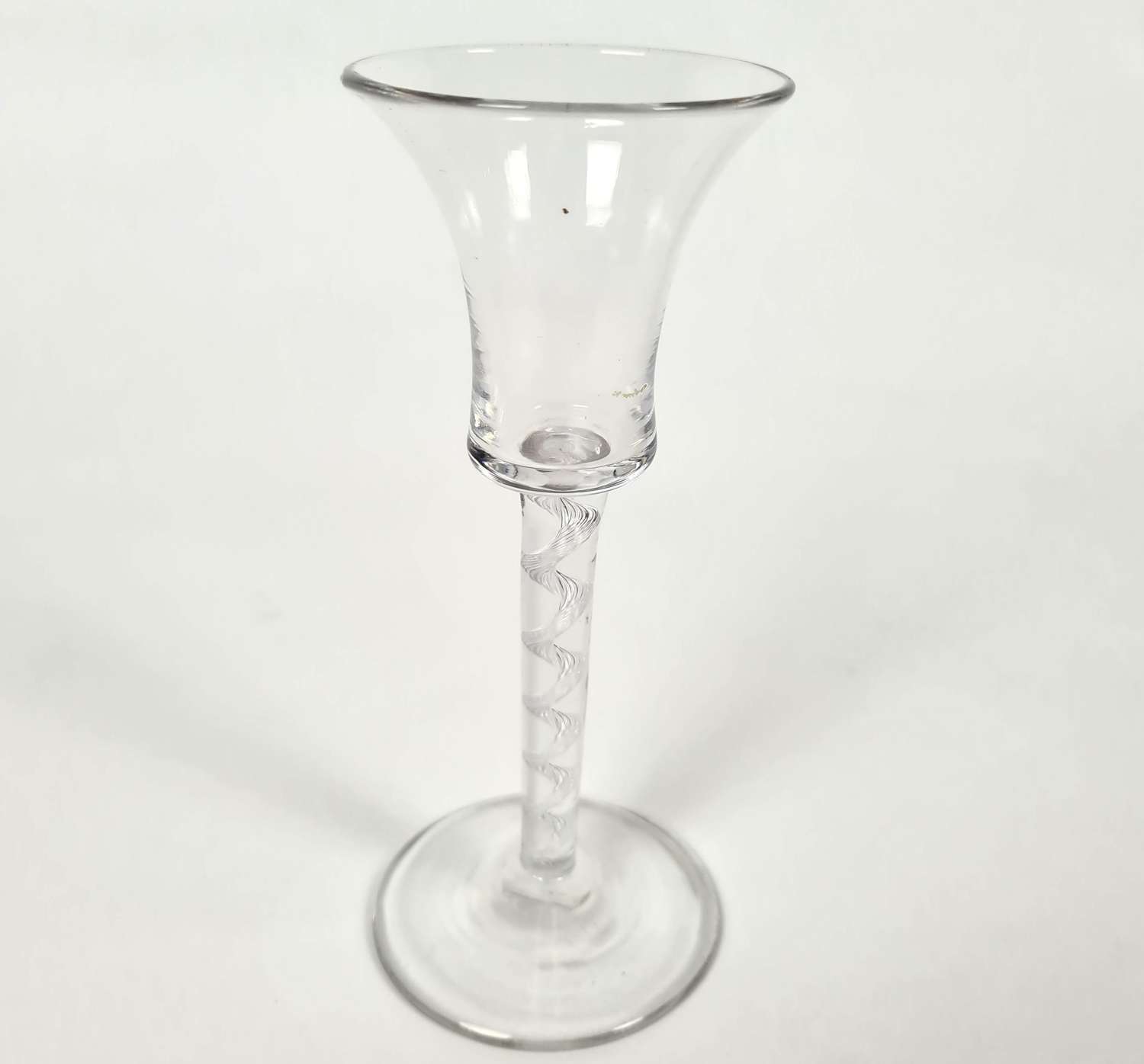 18th Century Wine Glass with Bucket Bowl