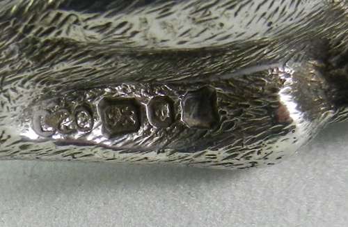Silver Horse Figure.