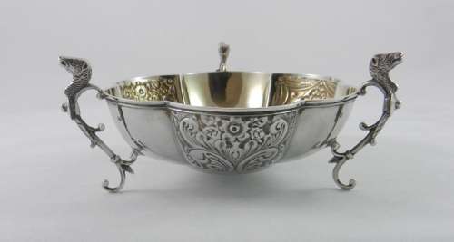 Antique Silver Dish