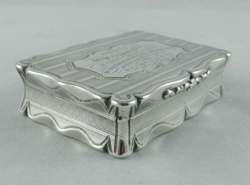 Antique Silver Snuff Box