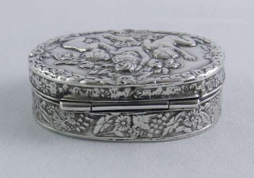 Silver Pill Box