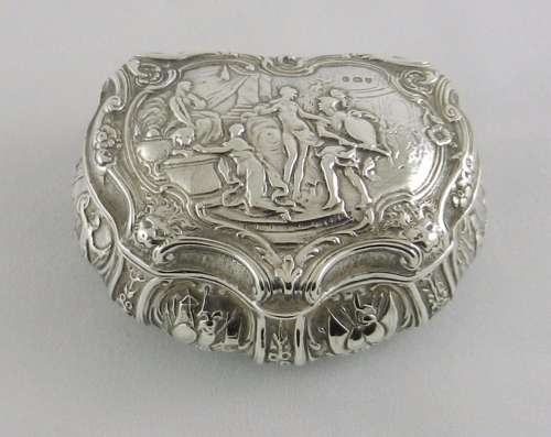 Antique Silver Snuff Box