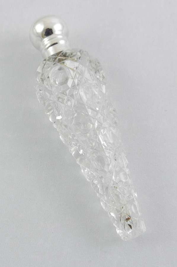 Antique Silver-Mounted Scent Bottle