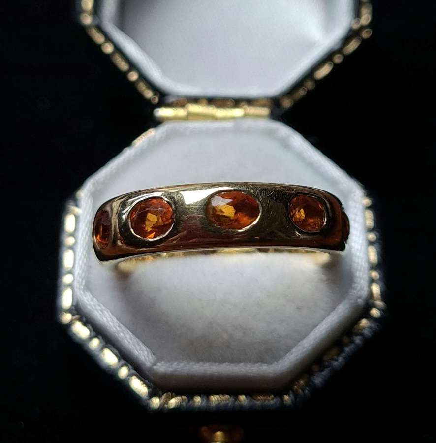 Gold and Citrine Band