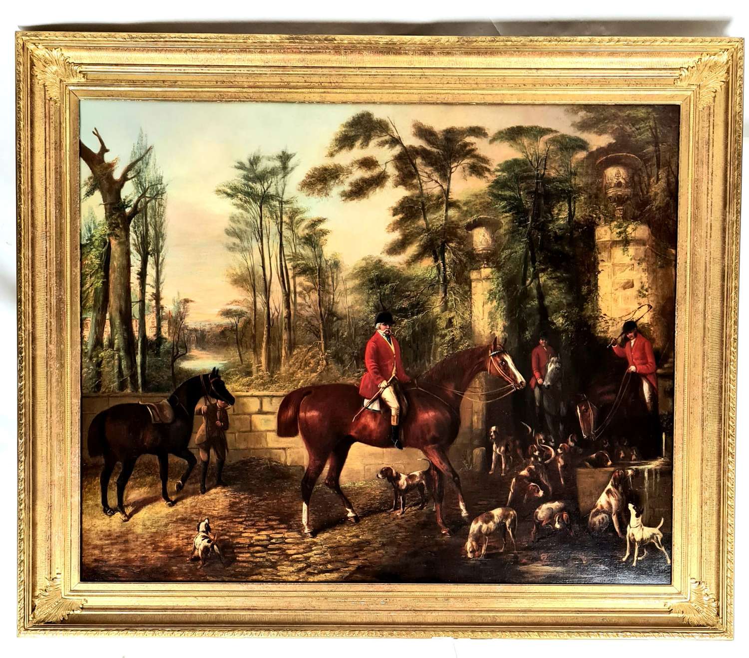 Hunting Scene by James William Cole