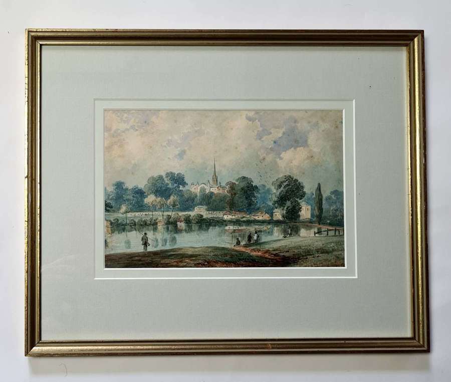 Watercolour of Arundel Cathedral