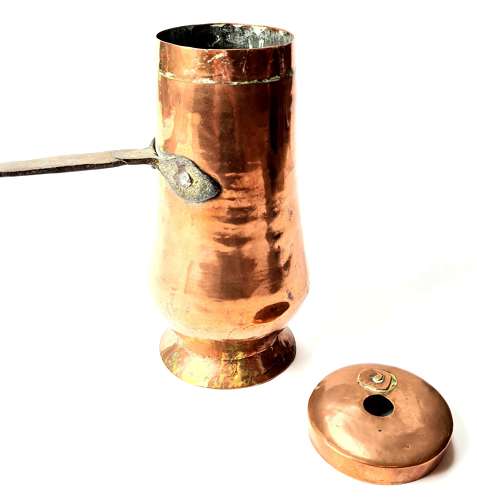 Copper Chocolate Pot