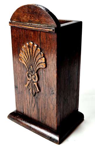 Oak Candle Box