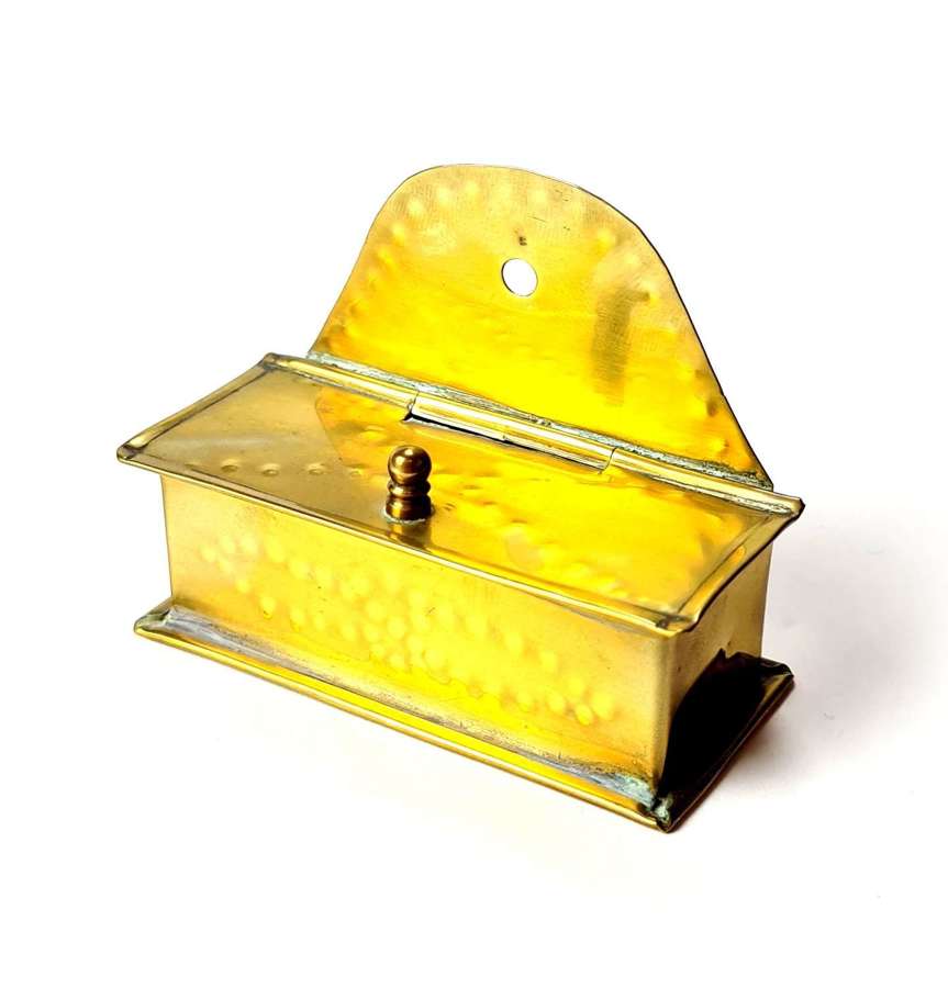 Miniature Brass Candle or Tinder Box