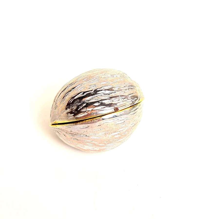 Silver Walnut Pot