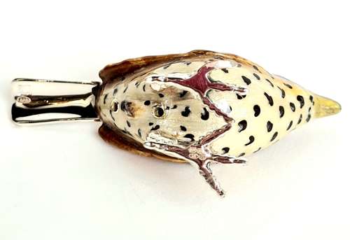 Silver and Enamel Thrush