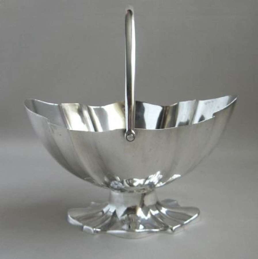 Antique Silver sugar Basket