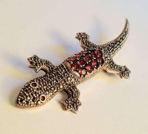 Lizard Brooch