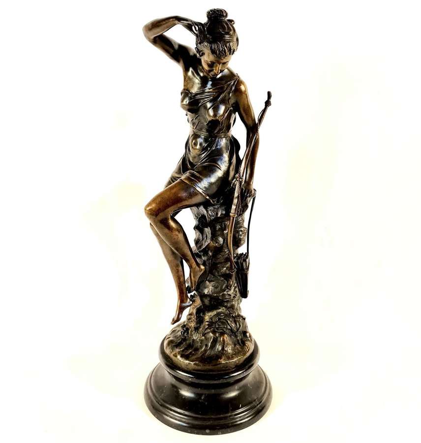 Bronze of Diana the Huntress