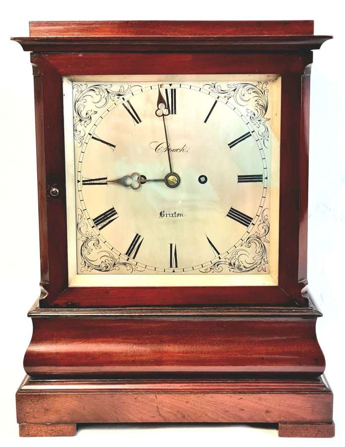 Mahogany Cased Library Clock