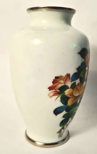 Japanese Enamel Vase