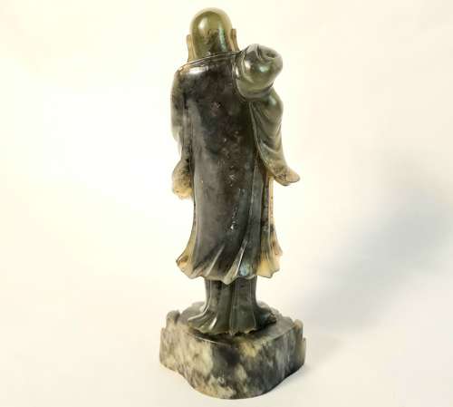 Bowenite Happy Buddha