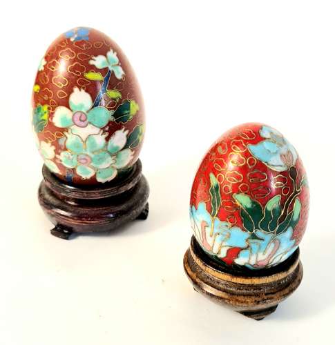 Cloisonne Eggs