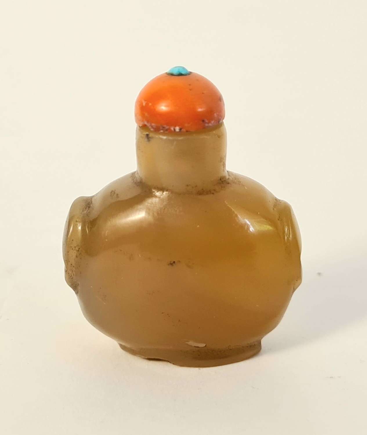 Miniature Agate Snuff Bottle