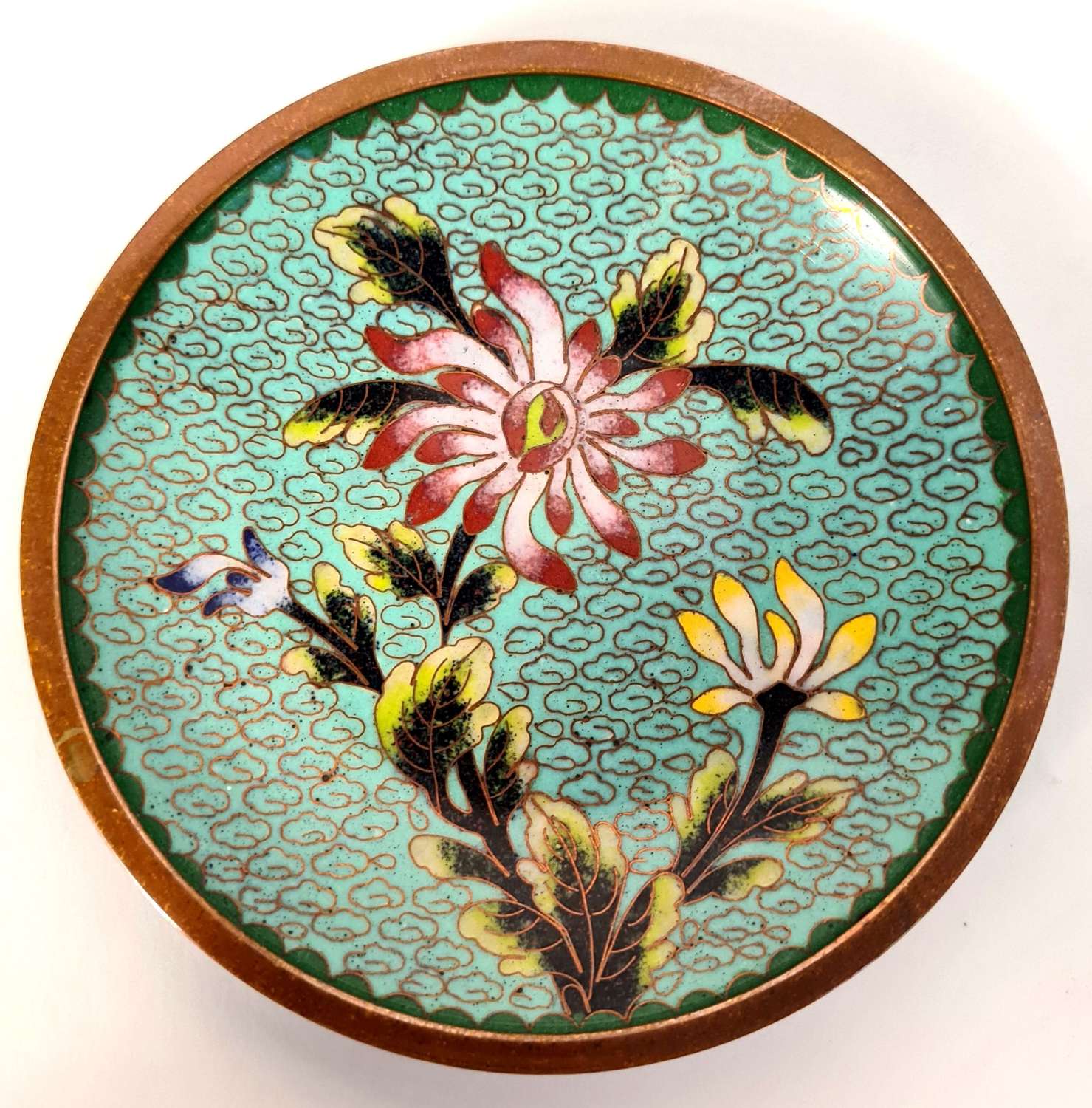 Small Floral Dish