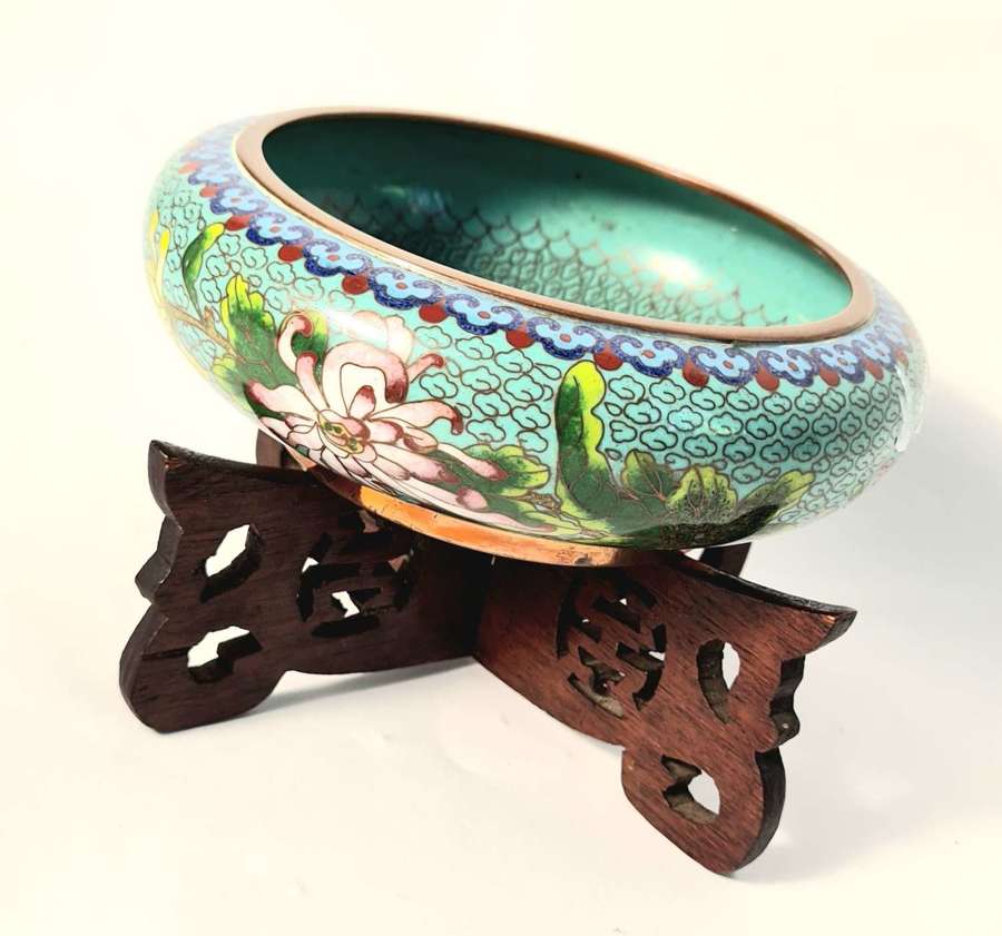Cloisonne Brush Washer