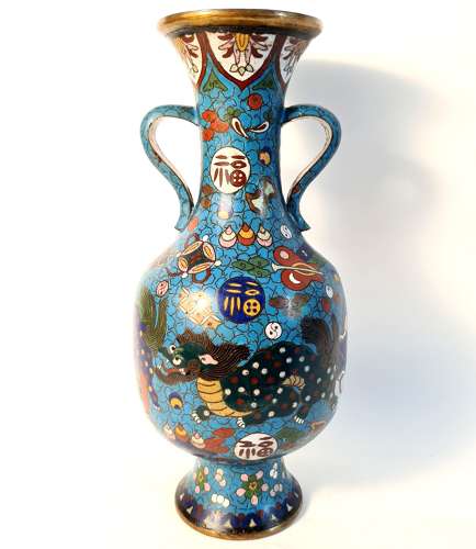 Vintage Cloisonne Vase