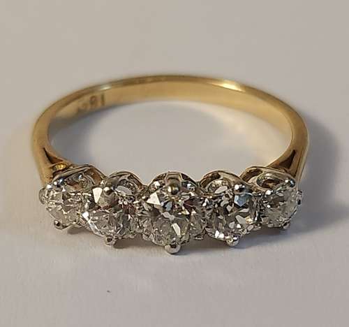 5 Stone Diamond Ring