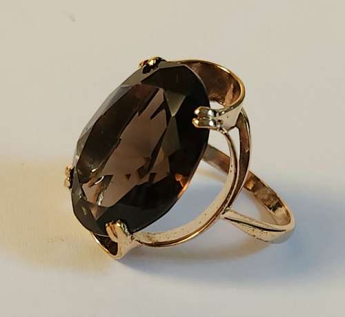 Oval Smoky Quartz