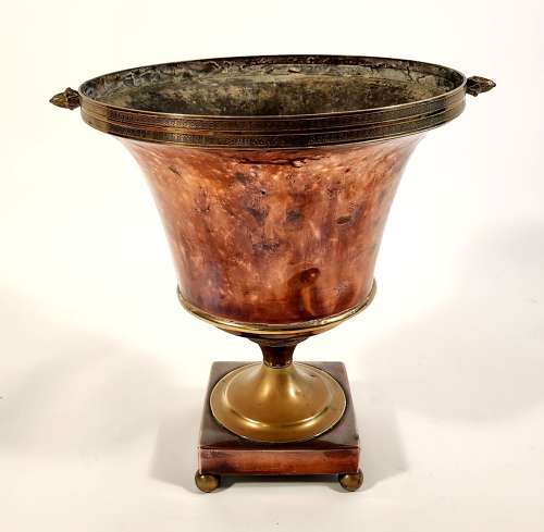 Copper and Brass Cooler