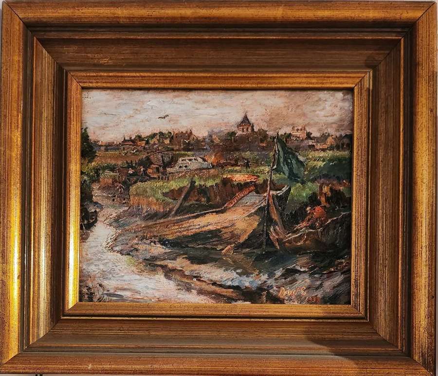 Signed - Burning Barges
