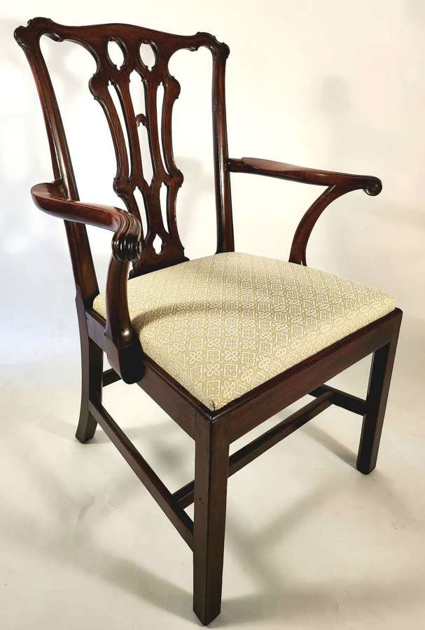 Chippendale Elbow Chair