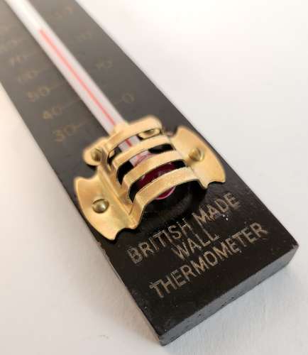 British Wall Thermometer