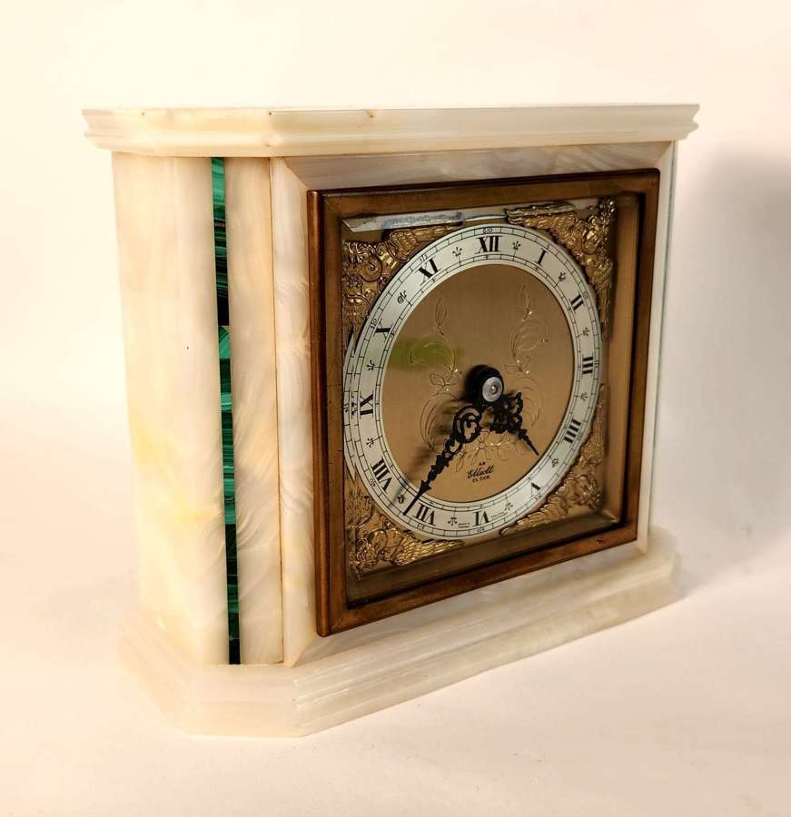 Onyx Elliott Mantle Clock