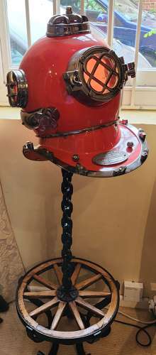 Diving Helmet Standard Lamp