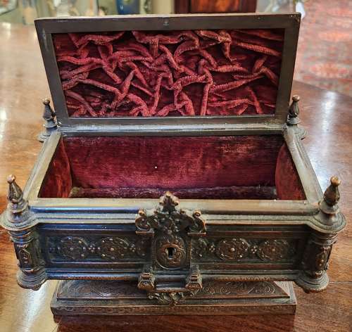 Alexander Gueyton (After) Bronze Casket