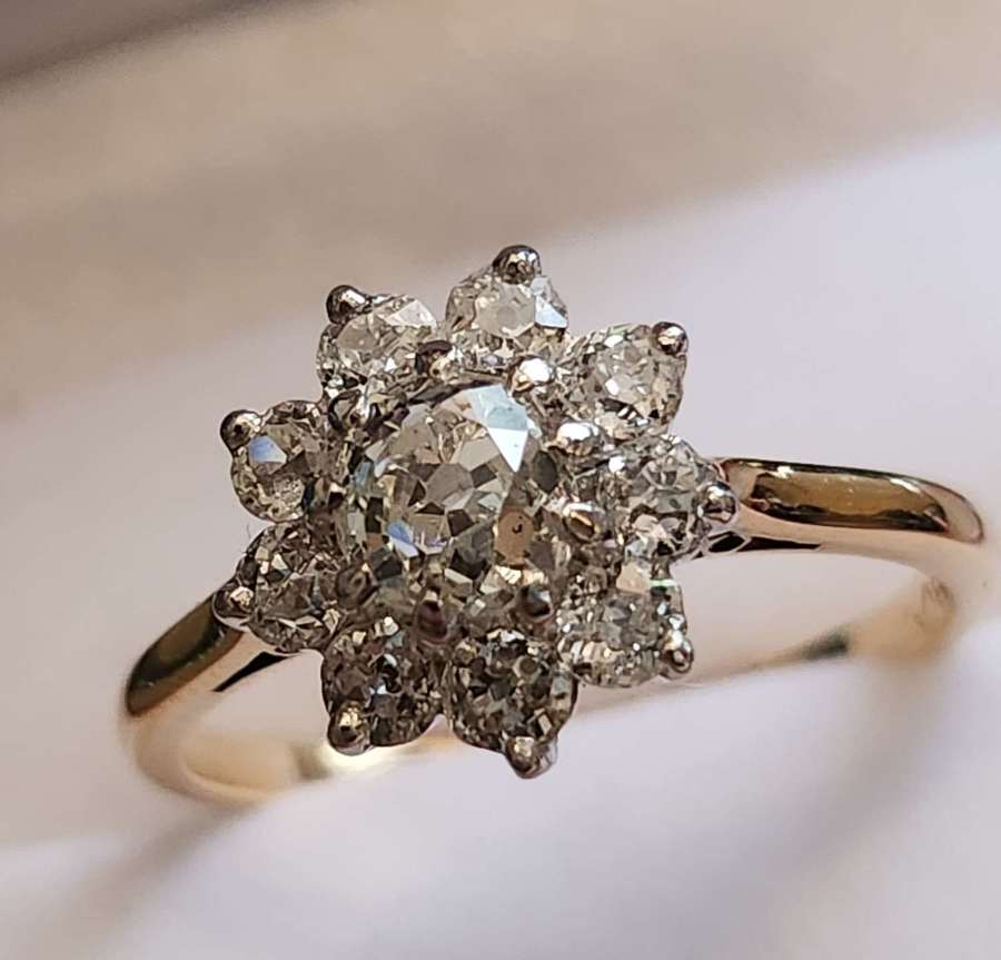 10 Stone Diamond Ring