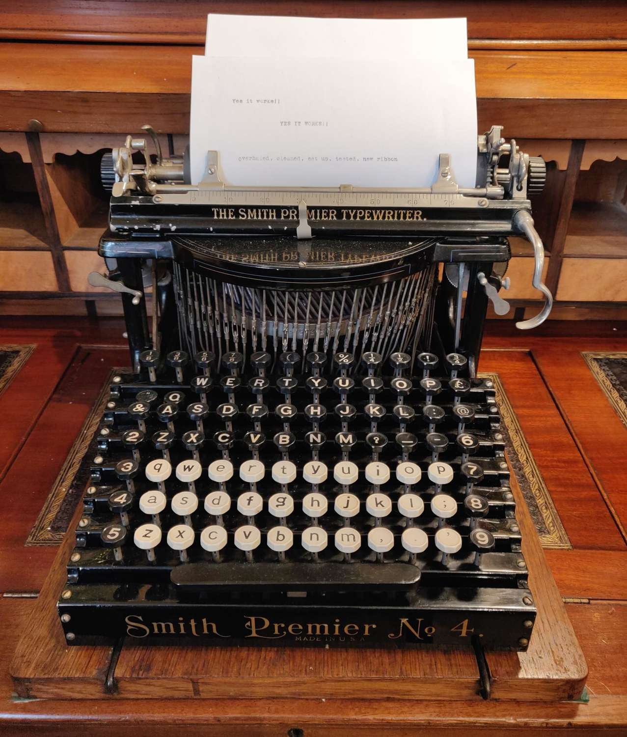 Smith Premier No.4 Typewriter